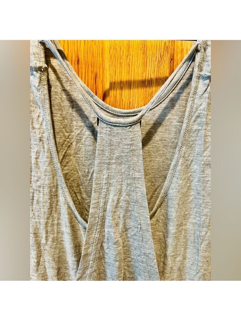 HP!🖤 POL Gray Open Back Draped Dolman Top – Size Small – NWOT - Picture 10 of 16